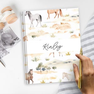 Horse Baby Book | Baby Journal, Baby Shower Gift, Baby Memory Book, New Baby Gift, Gift for New Parents