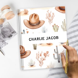 Western Baby Book | Baby Album, Baby Shower Gift, Baby Memory Book, Gift for New Baby, Cowboy, Cowgirl