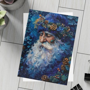 Customizable Holiday Greeting Card Pack Christmas Personalized Winter Solstice Sabbat Postcard Bundle Yule Season