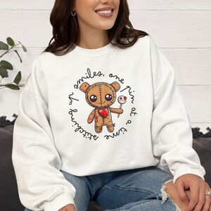 Funny Voodoo Doll Sweatshirt: Humorous Gothic Crewneck or Hoodie bild 5