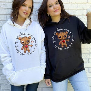 Funny Voodoo Doll Sweatshirt: Humorous Gothic Crewneck or Hoodie bild 4