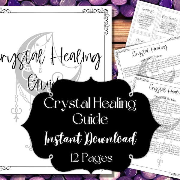 Crystal Healing Guide Page Crystal Grids Page Crystal Guide for Charging & Cleansing Crystals for Crystal Healing How To Guide for Crystals