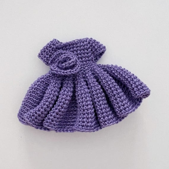 Patron de Ganchillo Vestido Sophia para Munecas Amigurumi Etsy Espana