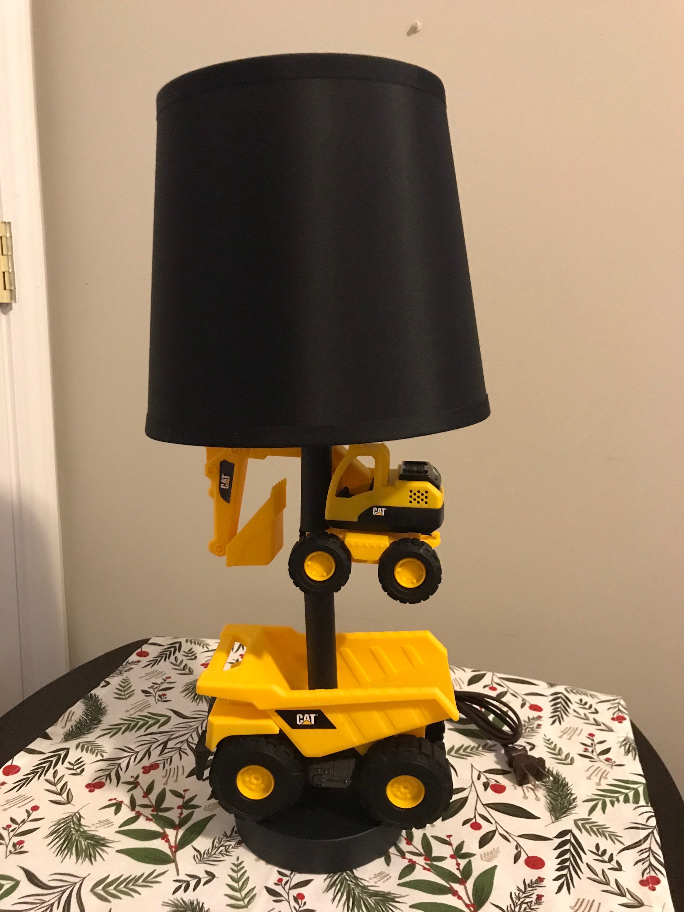 Construction Truck Lamp Etsy