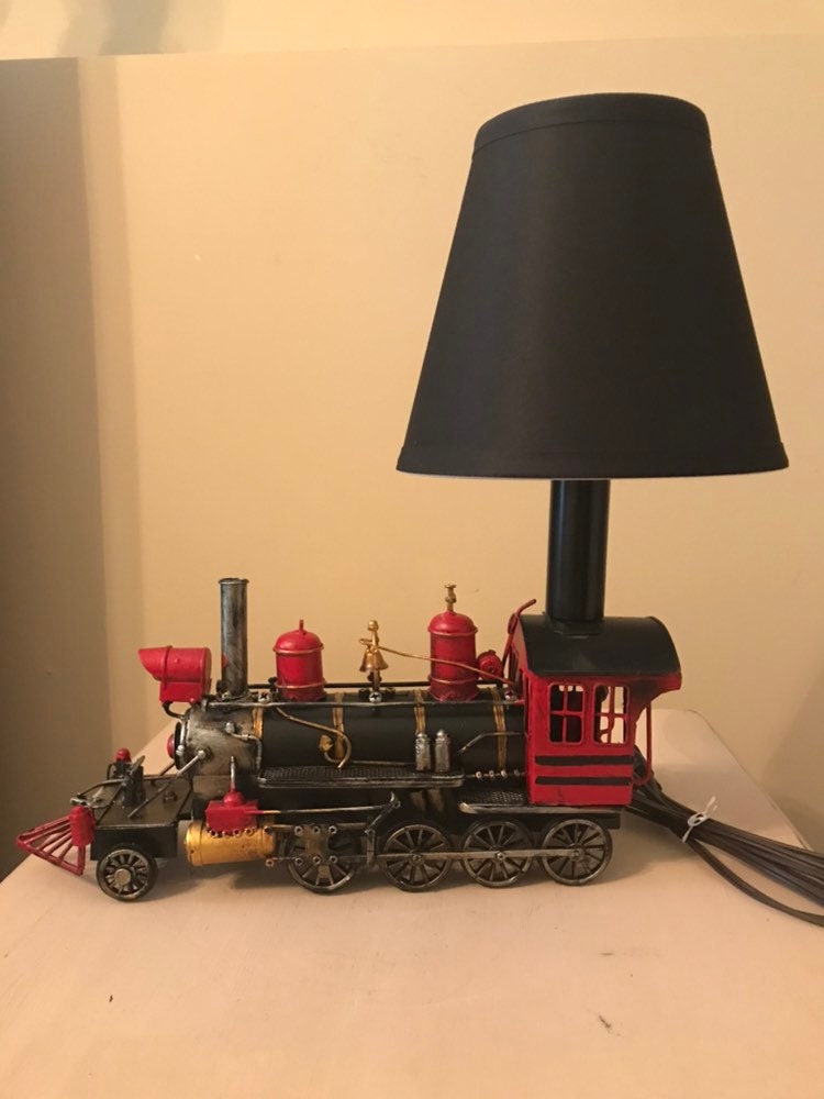Train clearance bedside lamp