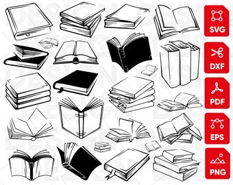 reading book svg etsy