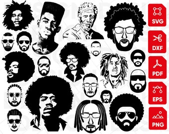 Download Black men svg | Etsy
