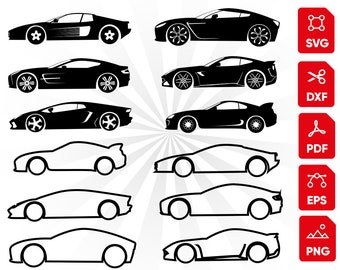 Download Sports Car Svg Etsy