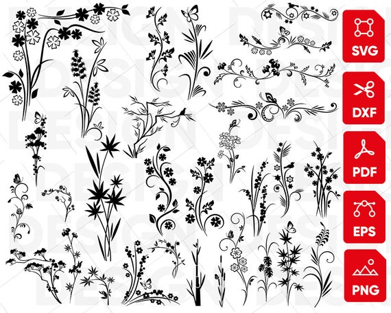 Free Free 127 Flower Bundle Svg SVG PNG EPS DXF File