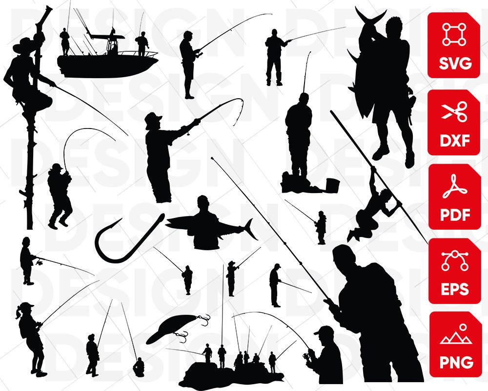 Download Fisherman svg Bass Fish SVG fish hook svg fathers day svg ...