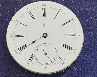 Movimiento de reloj de bolsillo T.Eaton de 18 s