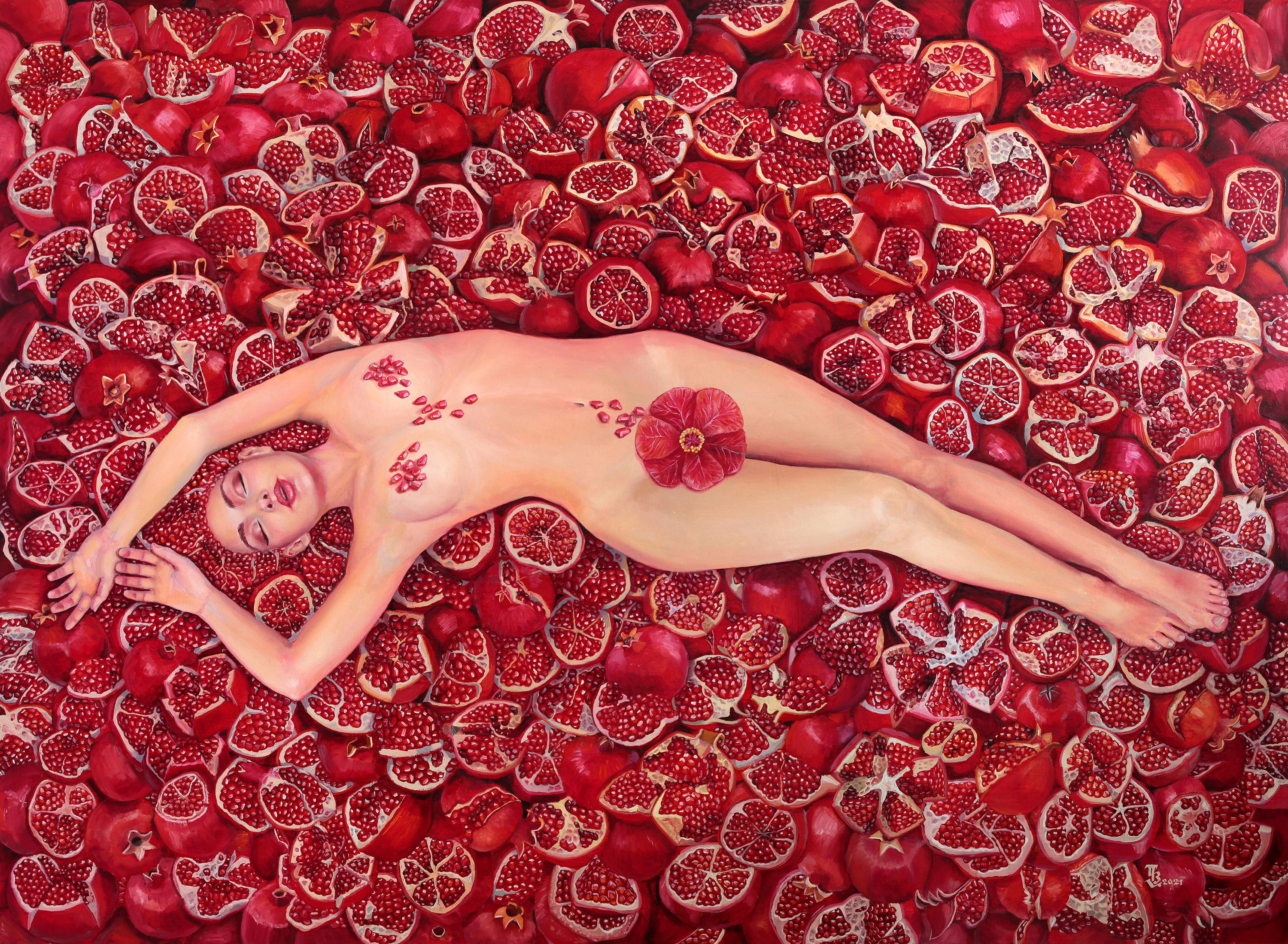 PRINT “Pomegranate Flower” on photo paper by Tetiana Bogdanova