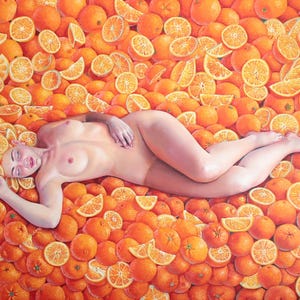 STAMPA “Orange Dream” su carta fotografica di Tetiana Bogdanova