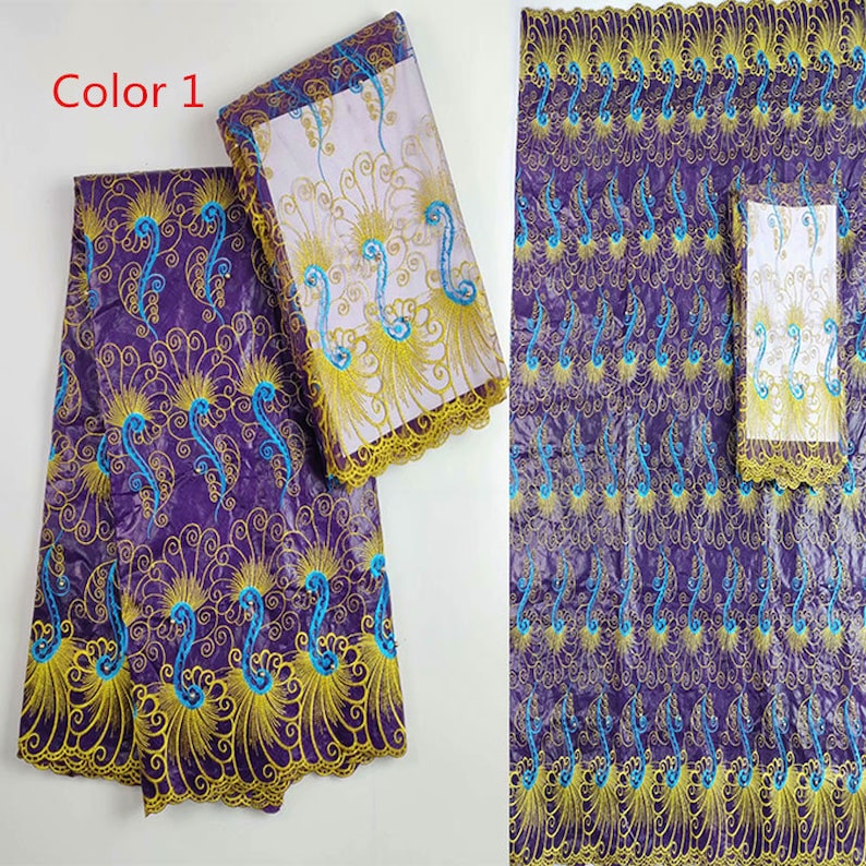 African material bazin riche fabric bazin brode getzner guinea brocade fabric for dress high quality 7yardlot