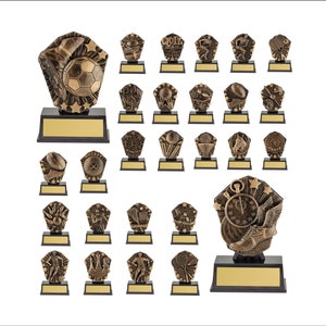 Trophy 46 themes 120mm Cosmos Super Mini Series FREE Nameplate Sports Trophies