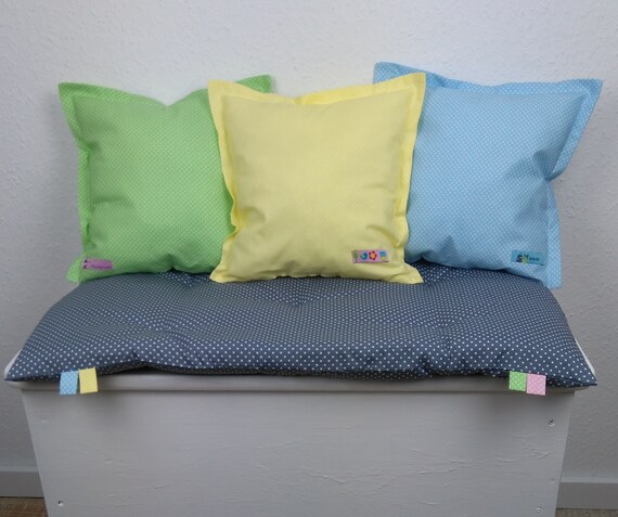 Handmade Bench Seat Cushions Ascaction 4 Piece Set Etsy