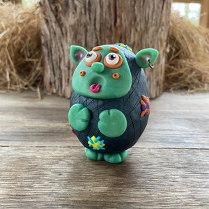 Patches the Goblin Chumkin Polymer Clay Figurine