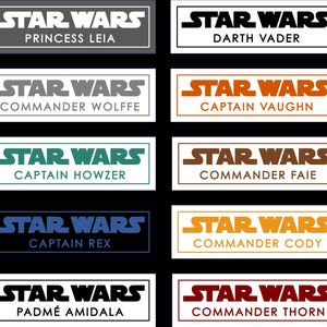 Star Wars Hot Toys Sideshow Action Figure 1/6 1:6 Display Plaques Aluminium