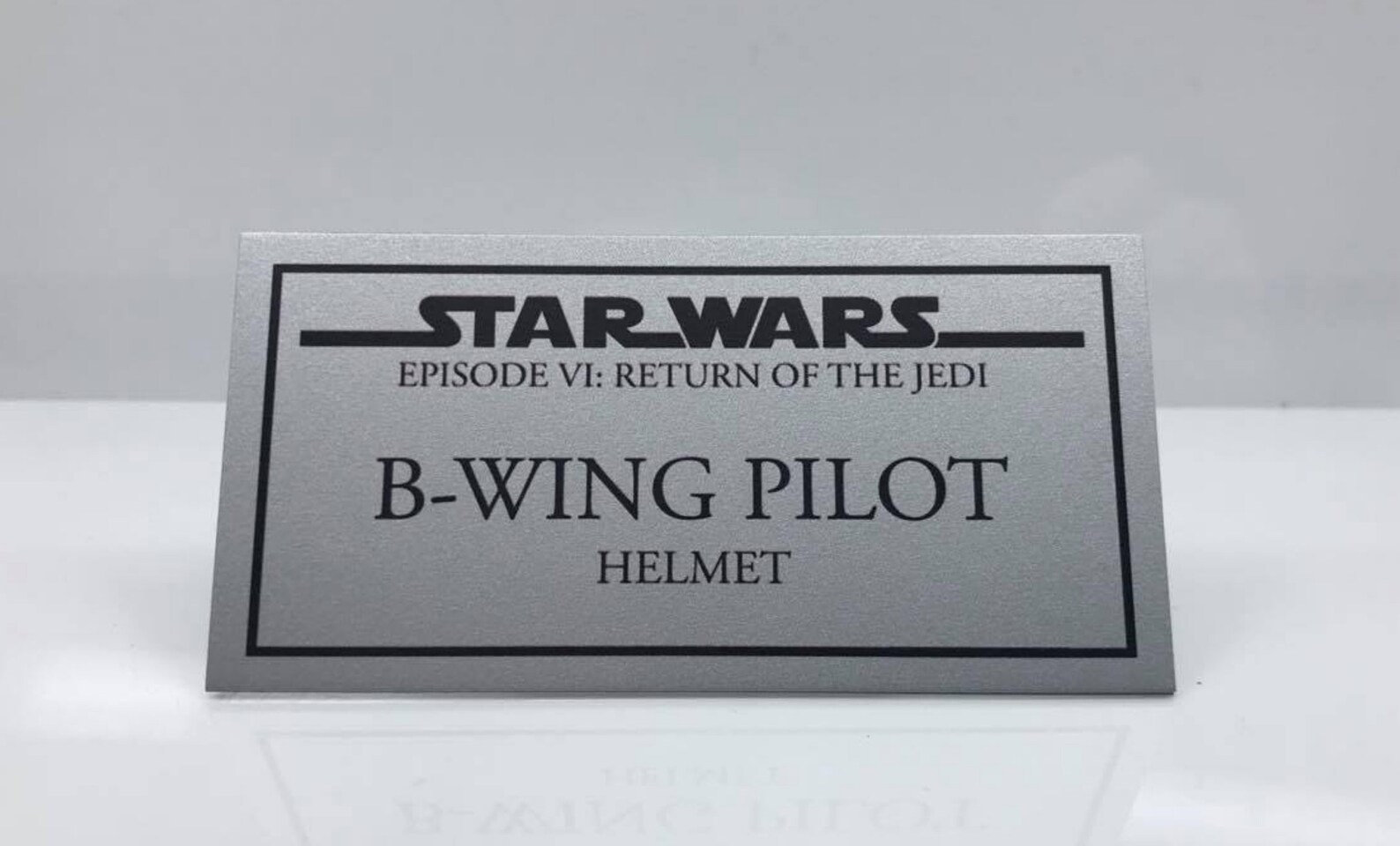 Star Wars Helmet Display Plaques Darth Vader Biker Scout Etsy