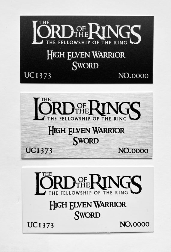 The Lord of the Rings Limited Edition The Fellowship Plaque