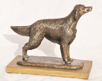IRISH SETTER- unique dog sculpture