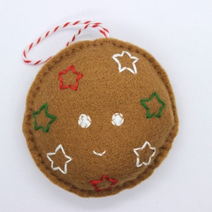 Handgemachte Filz Weihnachtsplätzchen, Weihnachtsdekoration, Ornament, Handwerk Dekoration, Weihnachtsschmuck, Weihnachtsdekoration, kleine Geschenk