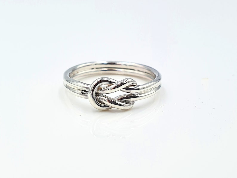 Love Knot Ring purity Ring Celtic Knot Ring Love Ring - Etsy