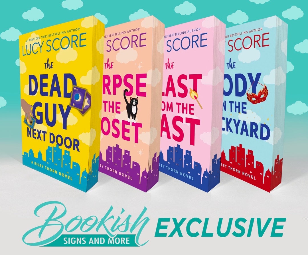 Riley Thorn Series by Lucy Score - Bookish Signs and More Exclusive - Etsy