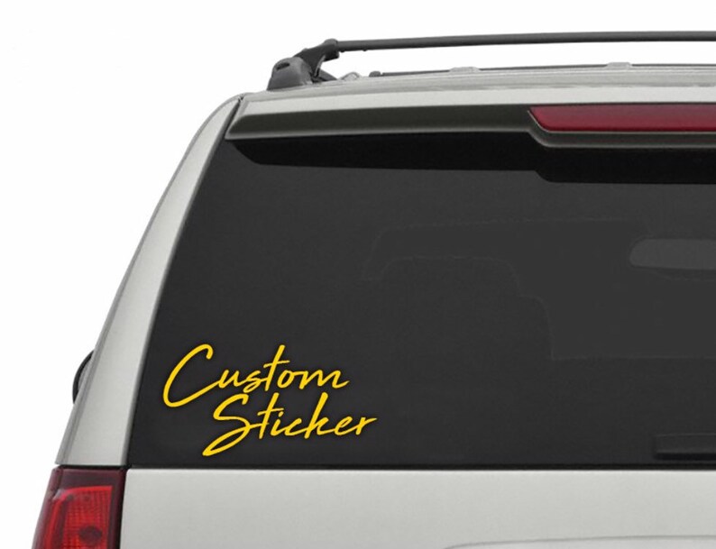 Create Your Own Vinyl Decal Etsy