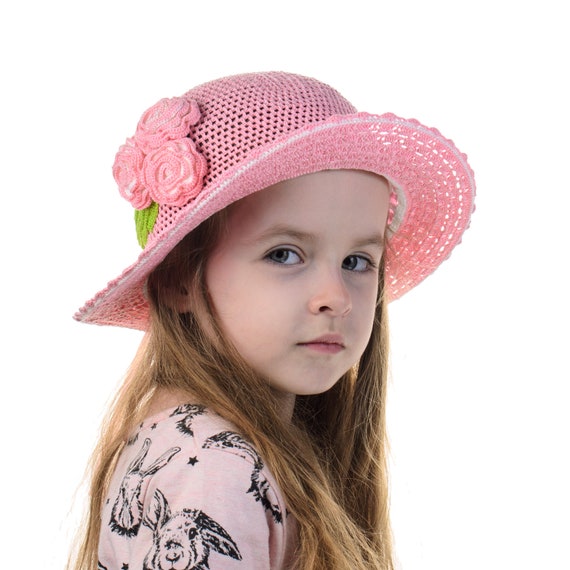 crochet summer hat for girl