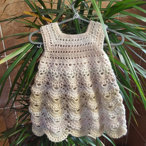 robe crochet fille