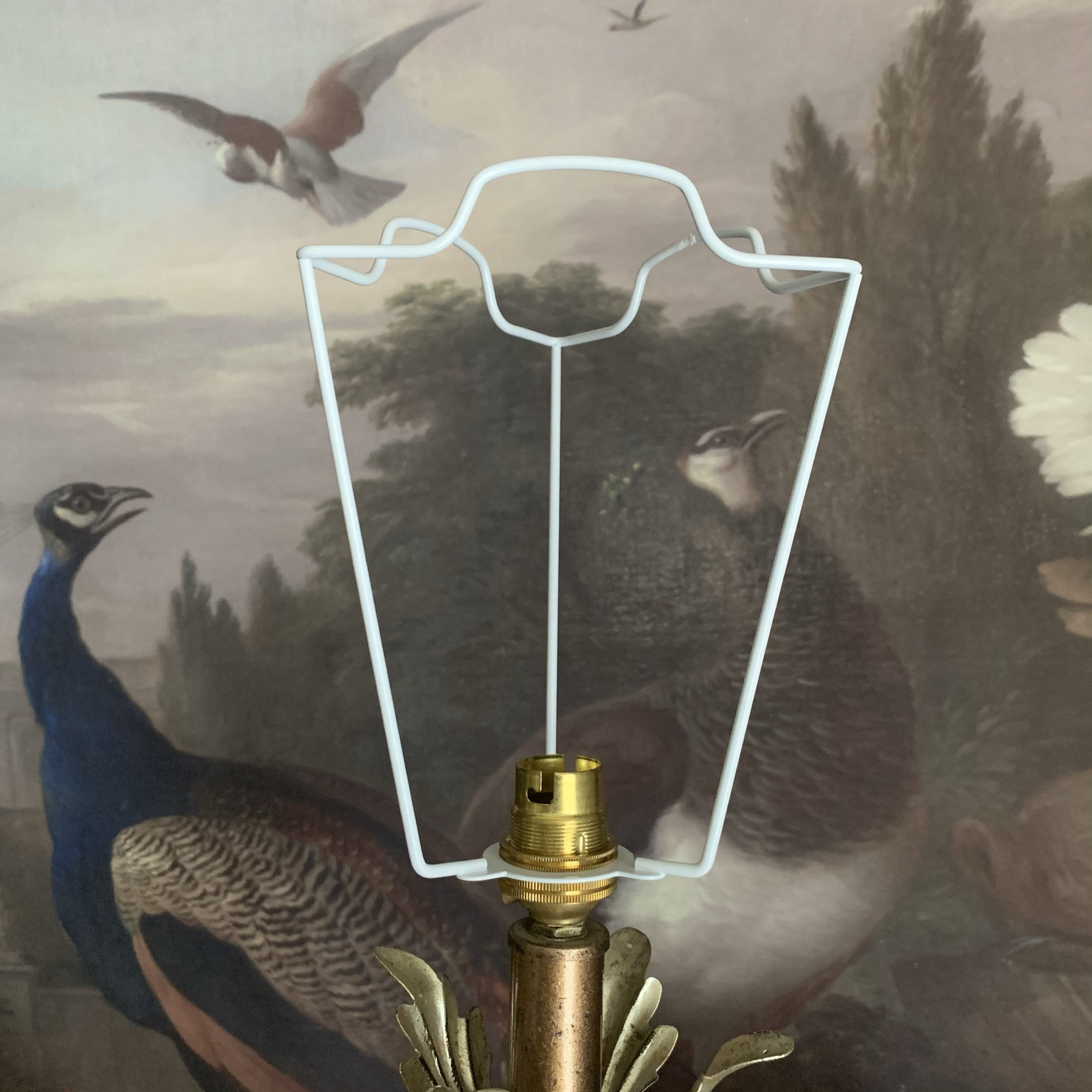 Shade carrier 6 gimble/ gimbal / lampshade holder for Etsy