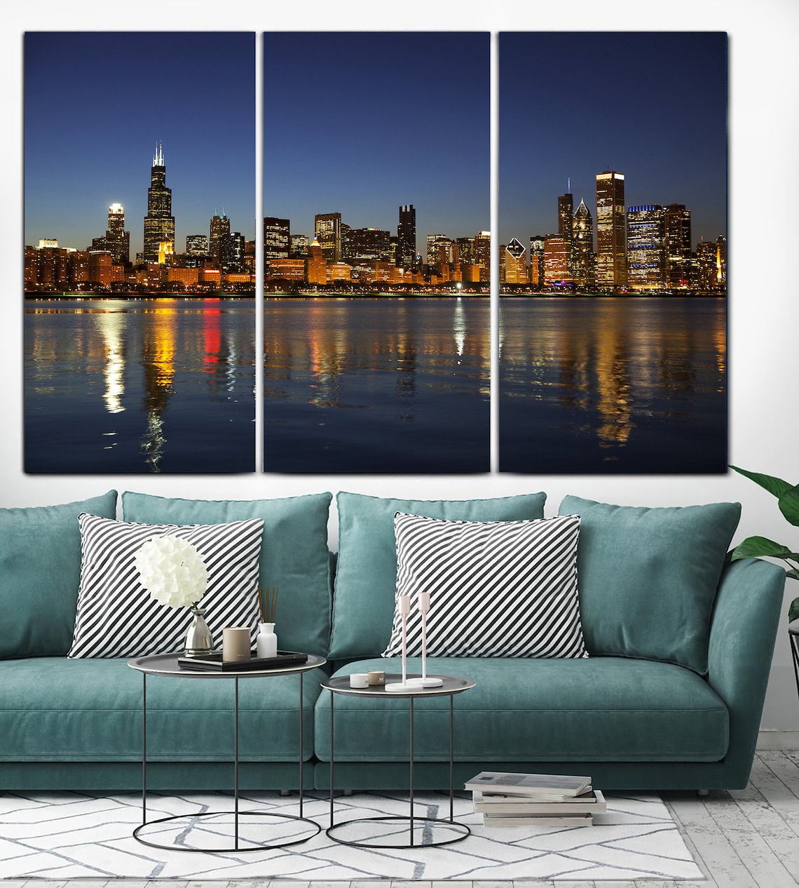 Cityscape Wall Art Original Printable Artwork City Canvas Etsy