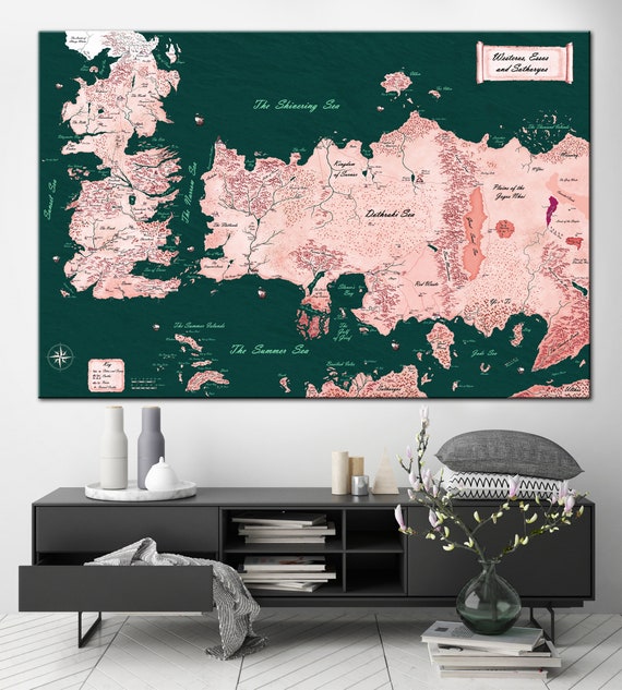 Game Of Thrones Full World Map