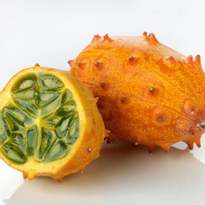 Horned Melon Kiwano Cucumis metuliferus 20 Seeds USA Company image 1