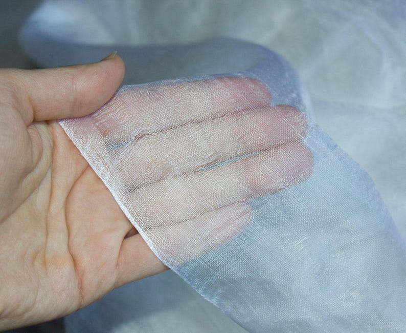 97 m Margilan silk gauze sparse width 90 cm Etsy