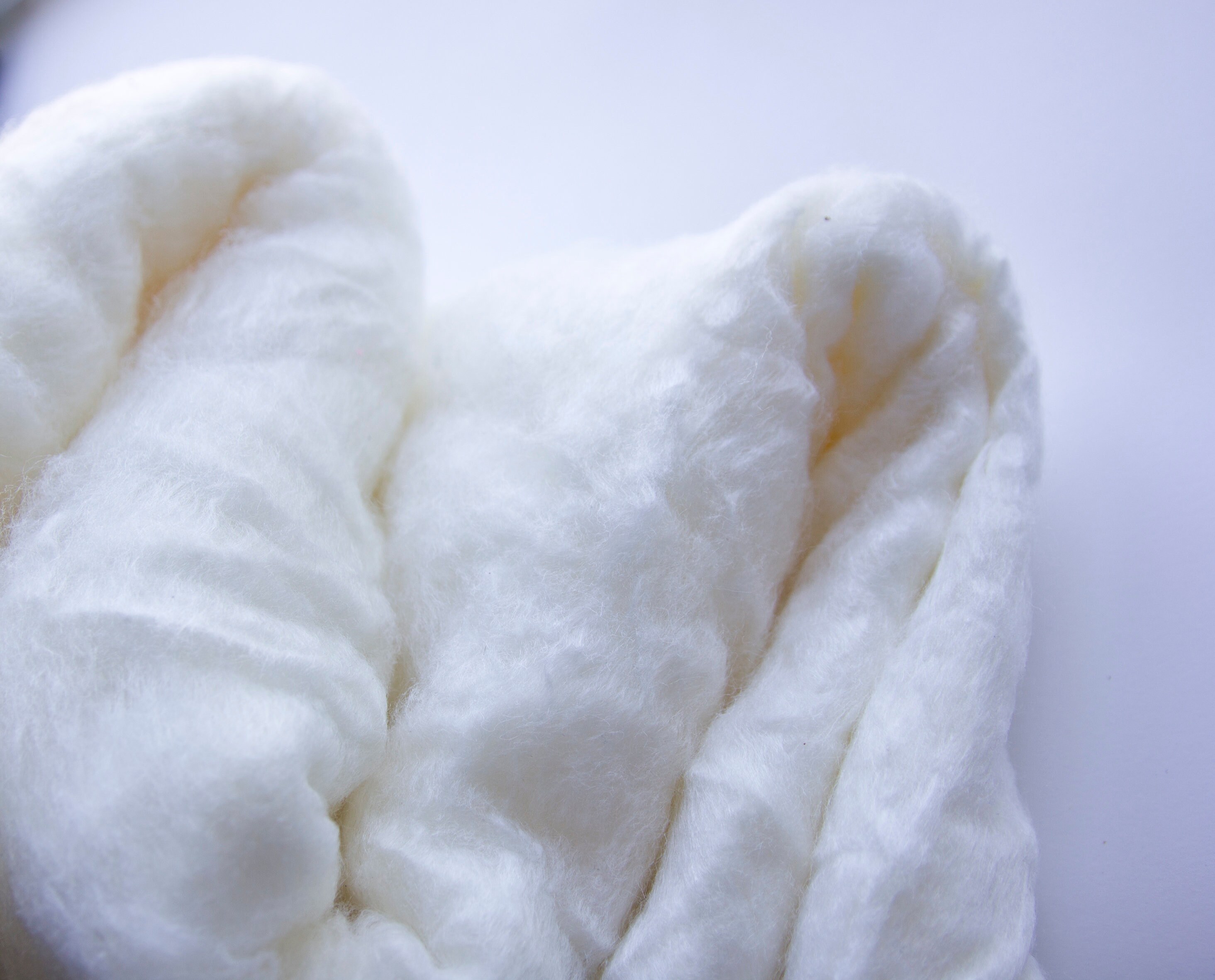 80 gr TUSSAH Silk Fluff. Silk batting. Cloud layer. Fibrous Etsy