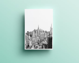 Paquete de postales de Nueva York