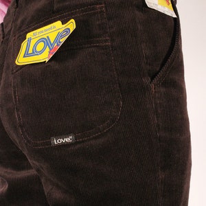 Vintage Deadstock corduroy LOVE broek image 7