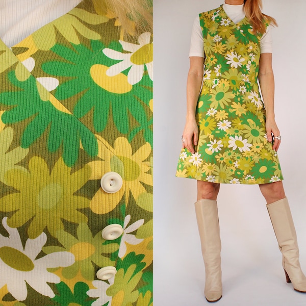 Jurk MOD fait main vintage des années 1960