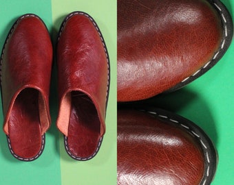 Vintage Handgemaakte Deadstock Indiase loafers muiltjes instappers