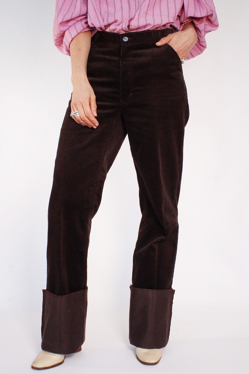 Vintage Deadstock corduroy LOVE broek image 3