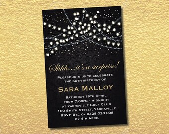 100th Birthday Invitations Etsy