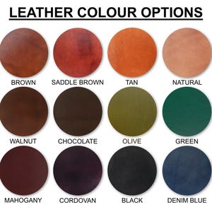 Customized Leather TRIFOLD Journal Cover: 2 Inner Pockets, Refillable, Sizes A4 A5 A4 B7 B6 Slim, Fits 3 Notebook Inserts, Personalized Gift imagen 3