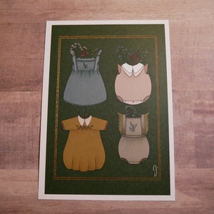 Carte Postale - La penderie de bébé - Print