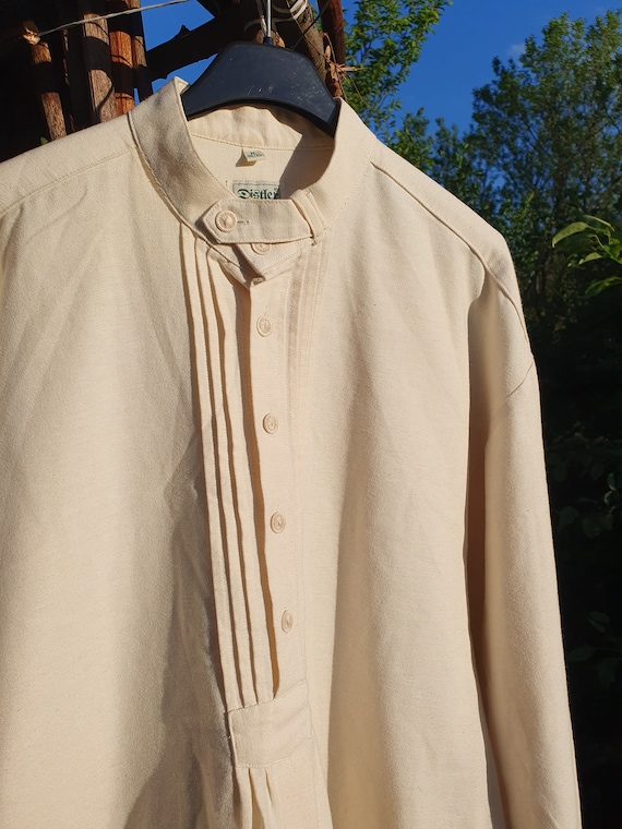 Rare vintage 90s mens cotton shirt , brand Distler