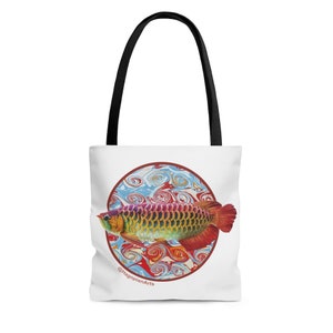 AOP Tote Bag: Eco Mural Project 3--Arowana
