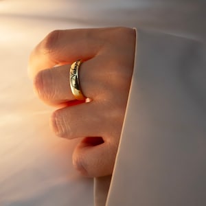 Handmade Personalized Rings Best Friend Personalized Gift For her Ring Engraved Initial Ring Unique ring