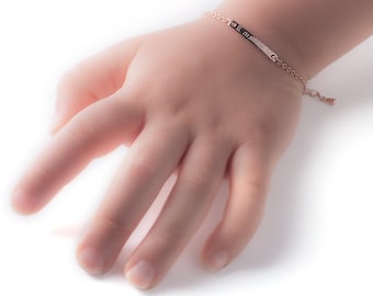 etsy baby name bracelet