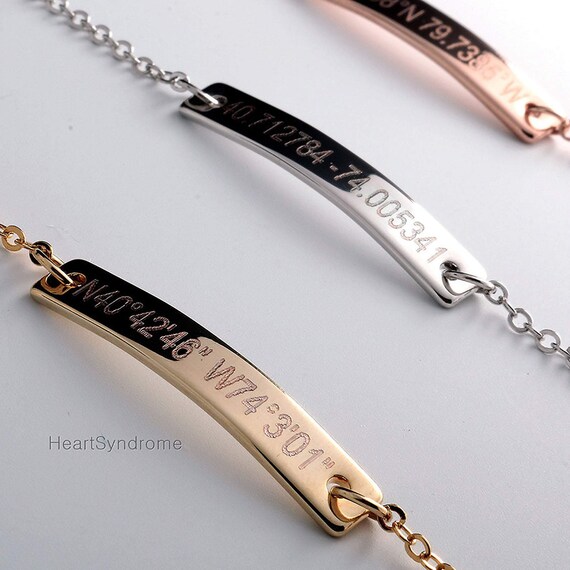 etsy bar bracelet